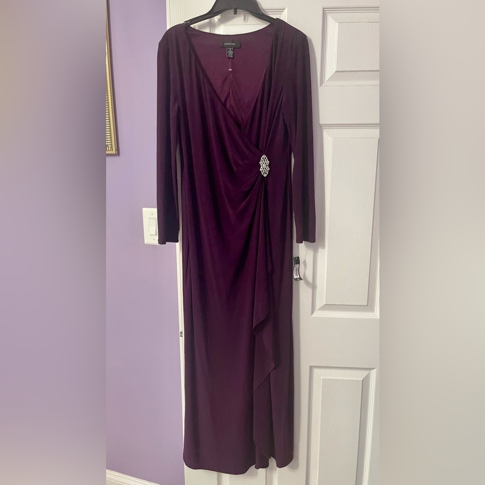 R & M Richard’s Beautiful purple dress